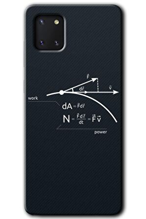Galaxy A81 Kılıf HD Desen Baskılı Arka Kapak - Work Formül 