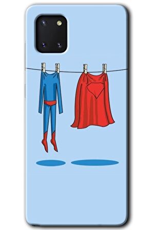 Galaxy A81 Kılıf HD Desen Baskılı Arka Kapak - İzin Günü 