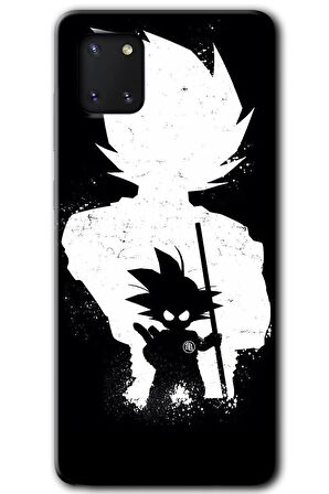 Galaxy A81 Kılıf HD Desen Baskılı Arka Kapak - Anime 