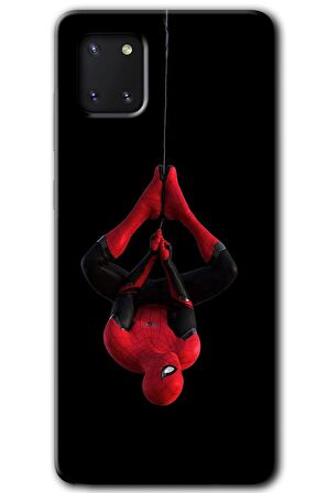 Galaxy A81 Kılıf HD Desen Baskılı Arka Kapak - Örümcek Adam 