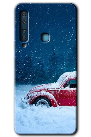 Galaxy A9 2018 Kılıf HD Desen Baskılı Arka Kapak - Karlı Vosvos 