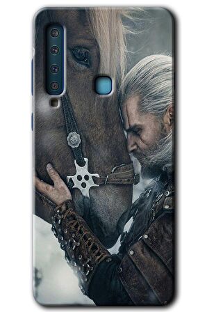 Galaxy A9 2018 Kılıf HD Desen Baskılı Arka Kapak - Kadim Dost 