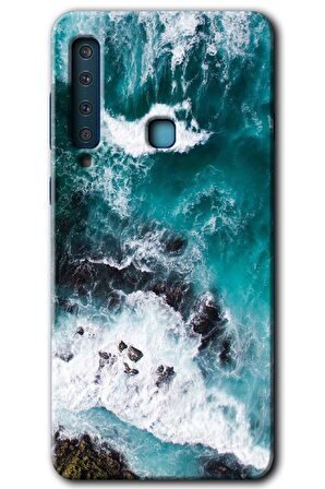 Galaxy A9 2018 Kılıf HD Desen Baskılı Arka Kapak - Deniz Kıyısı 