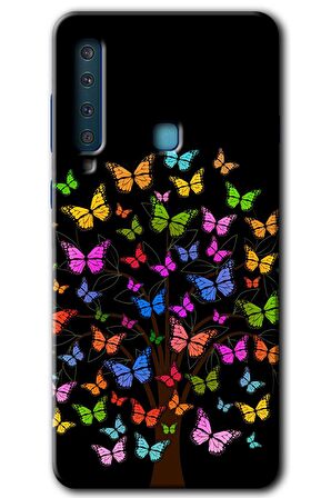 Galaxy A9 2018 Kılıf HD Desen Baskılı Arka Kapak - Cacti Prairies 