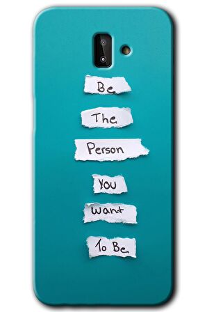 Galaxy J8 Kılıf HD Desen Baskılı Arka Kapak - Want You 