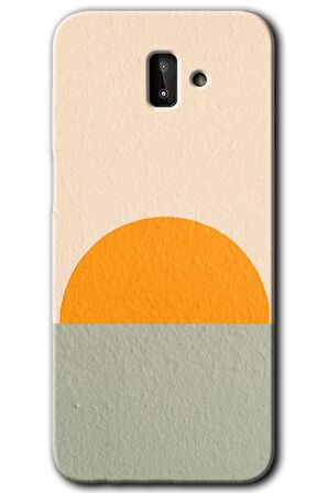 Galaxy J8 Kılıf HD Desen Baskılı Arka Kapak - Color Wall 