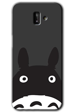 Galaxy J8 Kılıf HD Desen Baskılı Arka Kapak - Şaşkın Eşek 