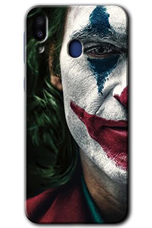 Galaxy M10s Kılıf HD Desen Baskılı Arka Kapak - Joker 