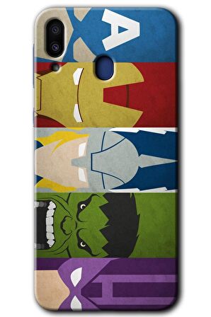 Galaxy M10s Kılıf HD Desen Baskılı Arka Kapak - Avengers-1 