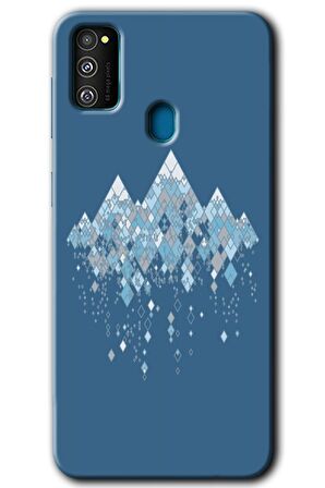 Galaxy M21 Kılıf HD Desen Baskılı Arka Kapak - İceberg 