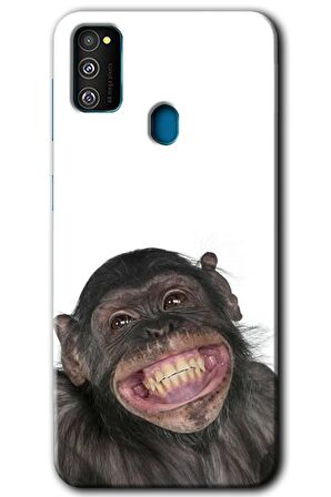 Galaxy M21 Kılıf HD Desen Baskılı Arka Kapak - Şıpsevdi Aşk 