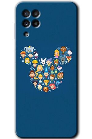 Galaxy M22 Kılıf HD Desen Baskılı Arka Kapak - Mickey 