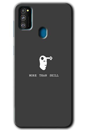Galaxy M30s Kılıf HD Desen Baskılı Arka Kapak - Headshot 