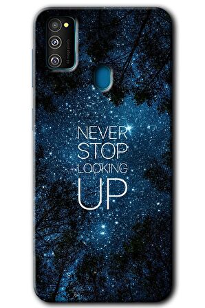 Galaxy M30s Kılıf HD Desen Baskılı Arka Kapak - Stars Wallpaper 