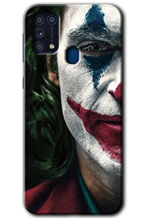 Galaxy M31 Kılıf HD Desen Baskılı Arka Kapak - Joker 