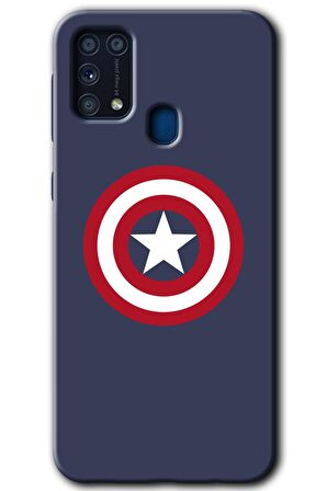 Galaxy M31 Kılıf HD Desen Baskılı Arka Kapak - Captain! 