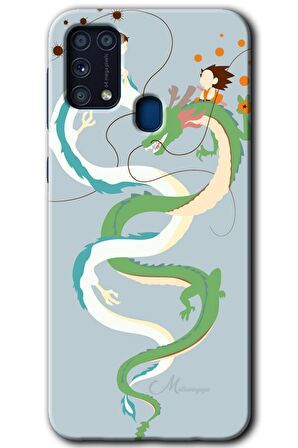 Galaxy M31 Kılıf HD Desen Baskılı Arka Kapak - Snake Friendship 