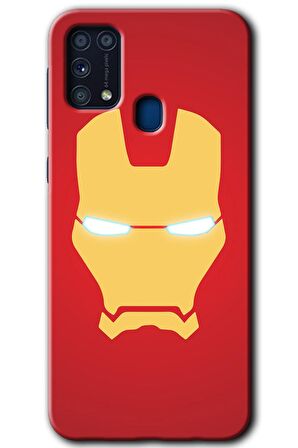 Galaxy M31 Kılıf HD Desen Baskılı Arka Kapak - İronMan 