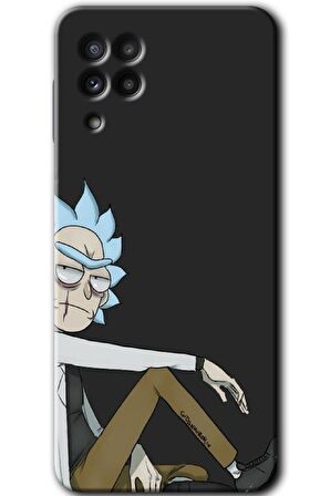 Galaxy M32 Kılıf HD Desen Baskılı Arka Kapak - Rick 