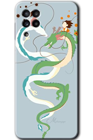Galaxy M32 Kılıf HD Desen Baskılı Arka Kapak - Snake Friendship 