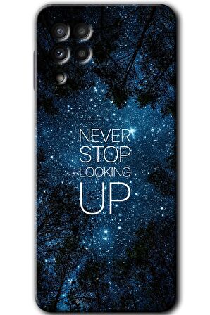 Galaxy M32 Kılıf HD Desen Baskılı Arka Kapak - Stars Wallpaper 