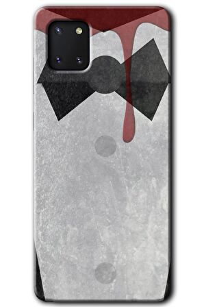 Galaxy Note 10 Lite Kılıf HD Desen Baskılı Arka Kapak - Gentleman Blood 