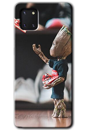 Galaxy Note 10 Lite Kılıf HD Desen Baskılı Arka Kapak - I am Groot 