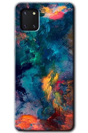 Galaxy Note 10 Lite Kılıf HD Desen Baskılı Arka Kapak - Valhalla 