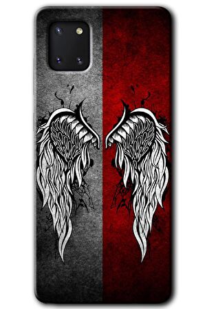 Galaxy Note 10 Lite Kılıf HD Desen Baskılı Arka Kapak - Lucifer 