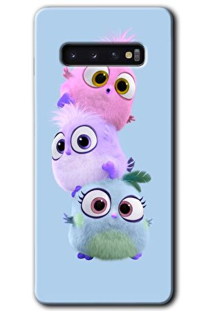 Galaxy S10 Kılıf HD Desen Baskılı Arka Kapak - Puffy 
