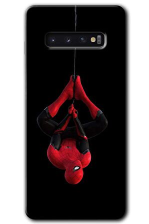 Galaxy S10 Kılıf HD Desen Baskılı Arka Kapak - Örümcek Adam 