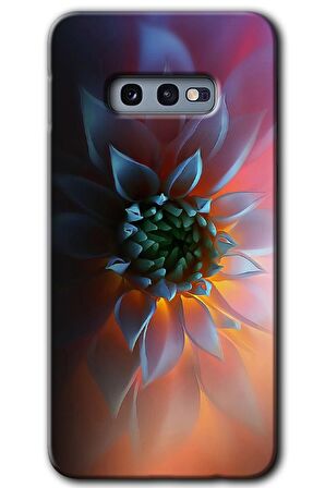 Galaxy S10e Kılıf HD Desen Baskılı Arka Kapak - Çiçek Motif 