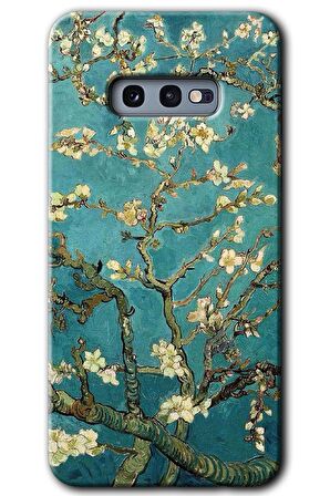Galaxy S10e Kılıf HD Desen Baskılı Arka Kapak - Almond Blossom 