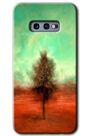 Galaxy S10e Kılıf HD Desen Baskılı Arka Kapak - Outlines Paint 