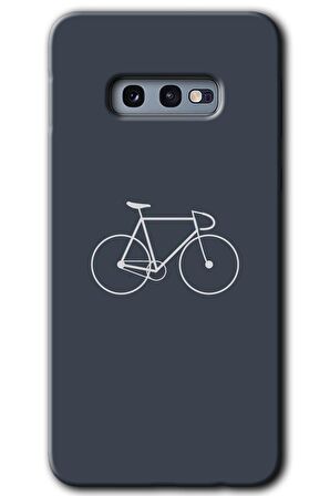 Galaxy S10e Kılıf HD Desen Baskılı Arka Kapak - Bike 