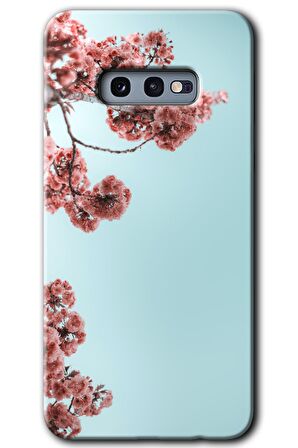 Galaxy S10e Kılıf HD Desen Baskılı Arka Kapak - Japon Çiçeği 