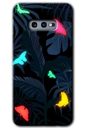 Galaxy S10e Kılıf HD Desen Baskılı Arka Kapak - Lighter Butterfly 