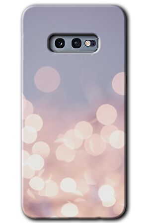 Galaxy S10e Kılıf HD Desen Baskılı Arka Kapak - Blur Lights 