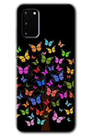 Galaxy S20 Kılıf HD Desen Baskılı Arka Kapak - Cacti Prairies 