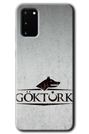 Galaxy S20 Kılıf HD Desen Baskılı Arka Kapak - Göktürk 