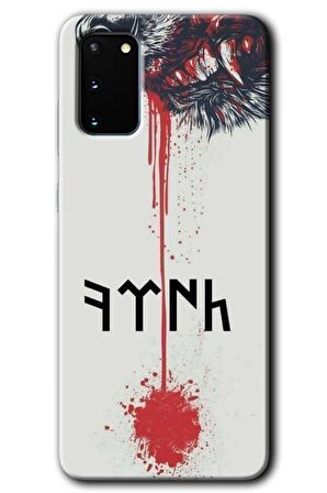 Galaxy S20 Kılıf HD Desen Baskılı Arka Kapak - Kan Uykusu 