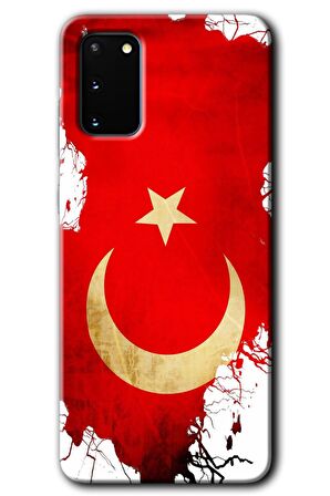 Galaxy S20 Kılıf HD Desen Baskılı Arka Kapak - Türkiyem 