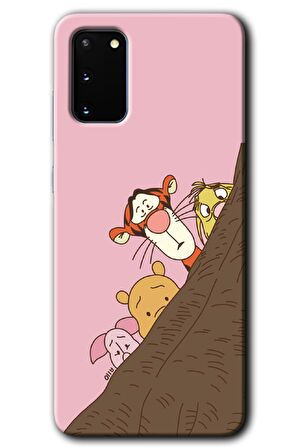 Galaxy S20 Kılıf HD Desen Baskılı Arka Kapak - Winnie the Pooh 