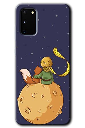 Galaxy S20 Kılıf HD Desen Baskılı Arka Kapak - Küçük Prens 