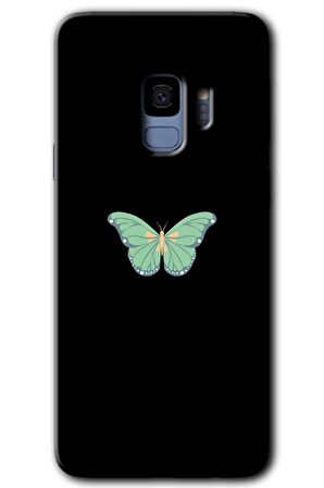 Galaxy S9 Kılıf HD Desen Baskılı Arka Kapak - Butterfly Tree 
