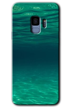 Galaxy S9 Kılıf HD Desen Baskılı Arka Kapak - Derin Deniz 