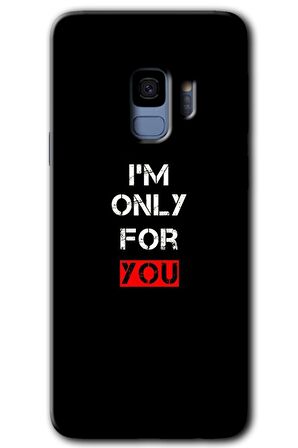 Galaxy S9 Kılıf HD Desen Baskılı Arka Kapak - For You 