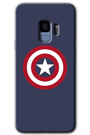 Galaxy S9 Kılıf HD Desen Baskılı Arka Kapak - Captain! 