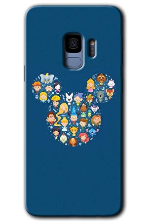 Galaxy S9 Kılıf HD Desen Baskılı Arka Kapak - Mickey 