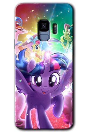 Galaxy S9 Kılıf HD Desen Baskılı Arka Kapak - Pony 